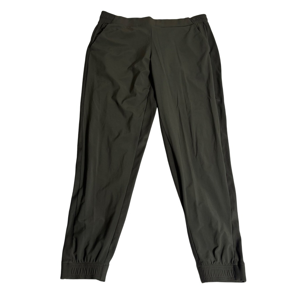 Athleta Brooklyn Jogger Dark Olive Green Pants Womens 16T Tall Joggers